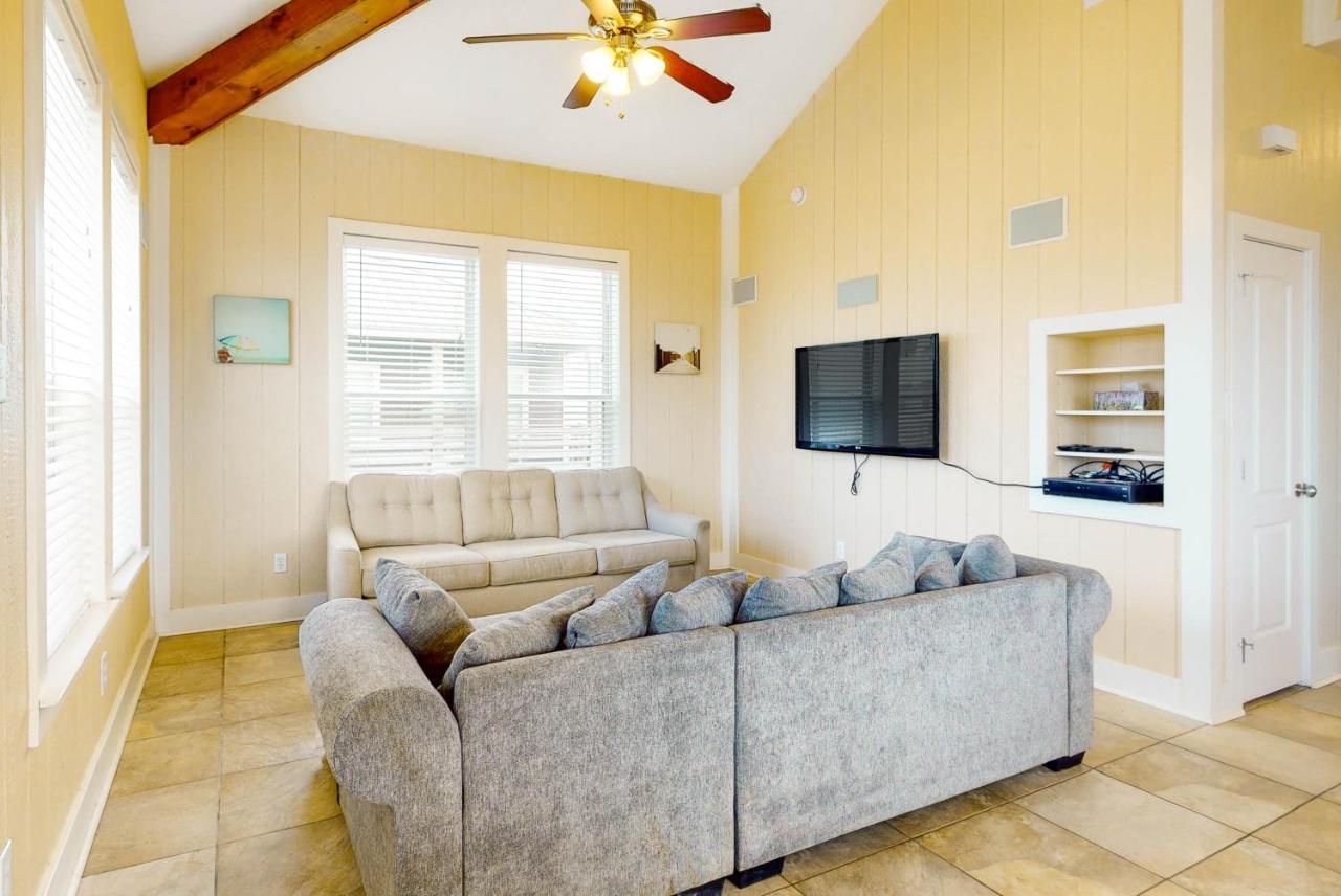 Coastal Cabana Crystal Beach Exterior foto