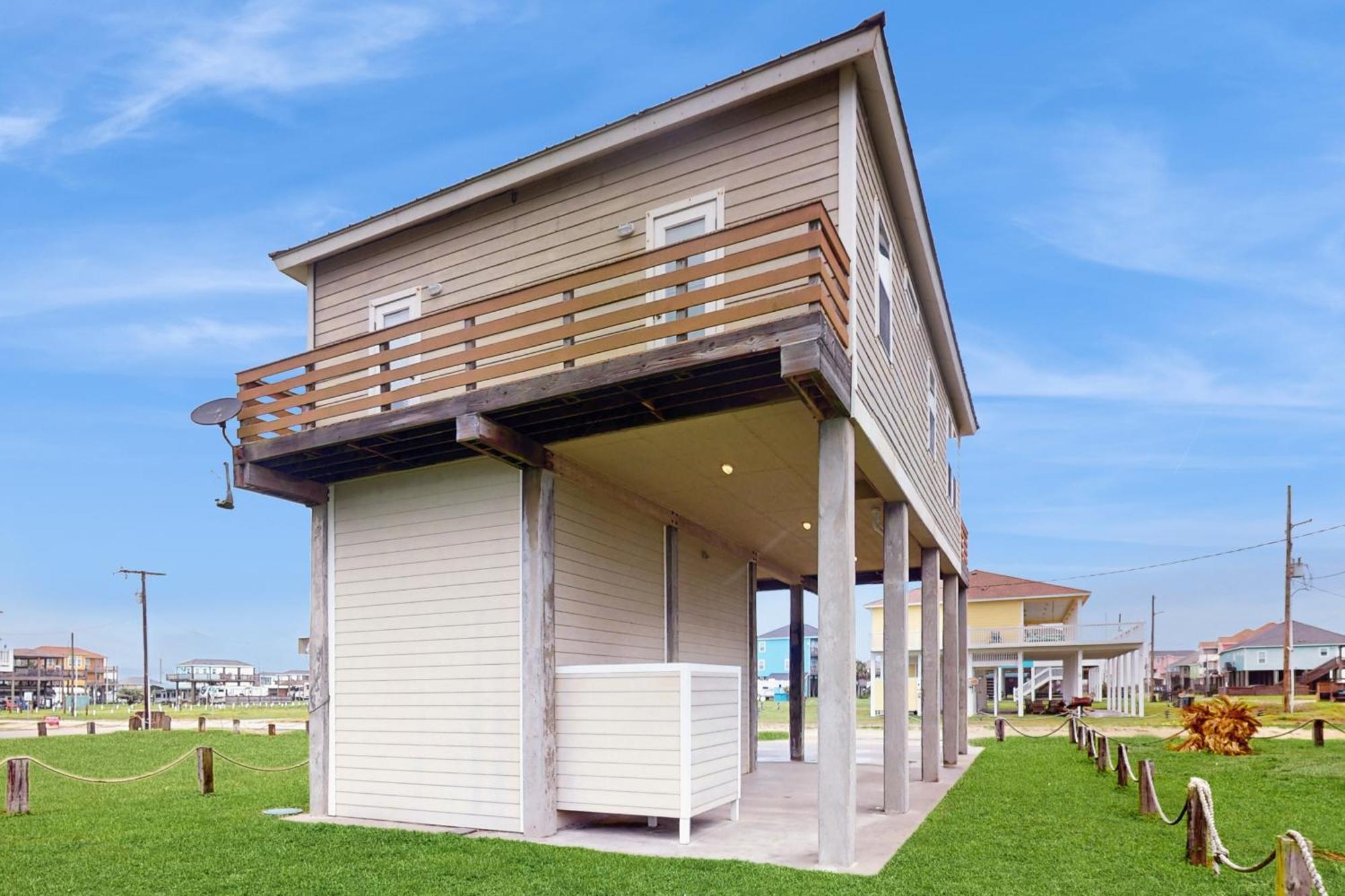 Coastal Cabana Crystal Beach Exterior foto